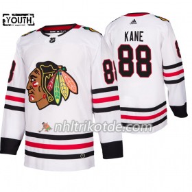 Chicago Blackhawks Trikot Patrick Kane 88 Adidas 2019-2020 Weiß Authentic - Kinder